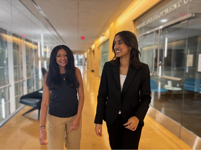 Ksheetisha and Yukta, co-founders of The Lemon-Aid Project